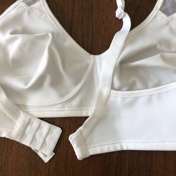 WonderBra Style W2483 Wire Free No Poke Side Stay Bra White Sz 38B NWT - Picture 11 of 14